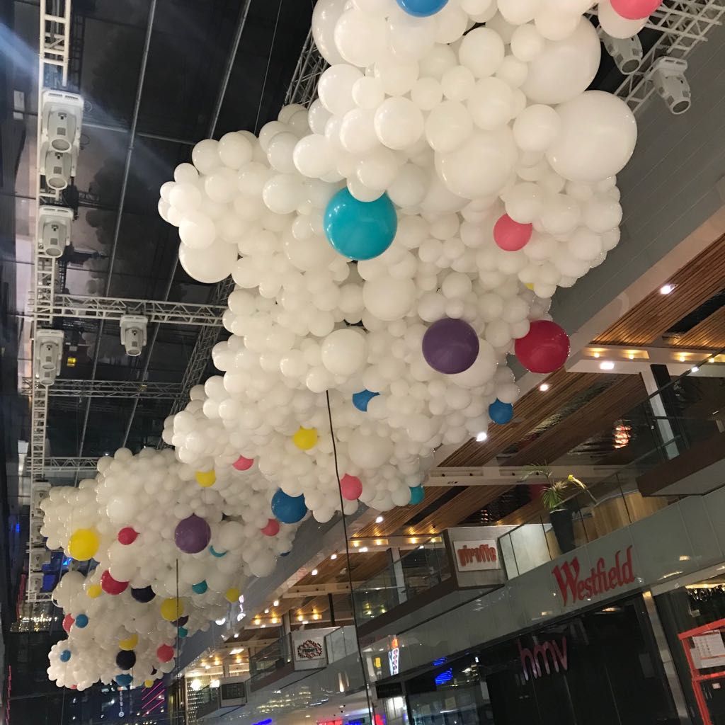Ceiling Balloon Installation