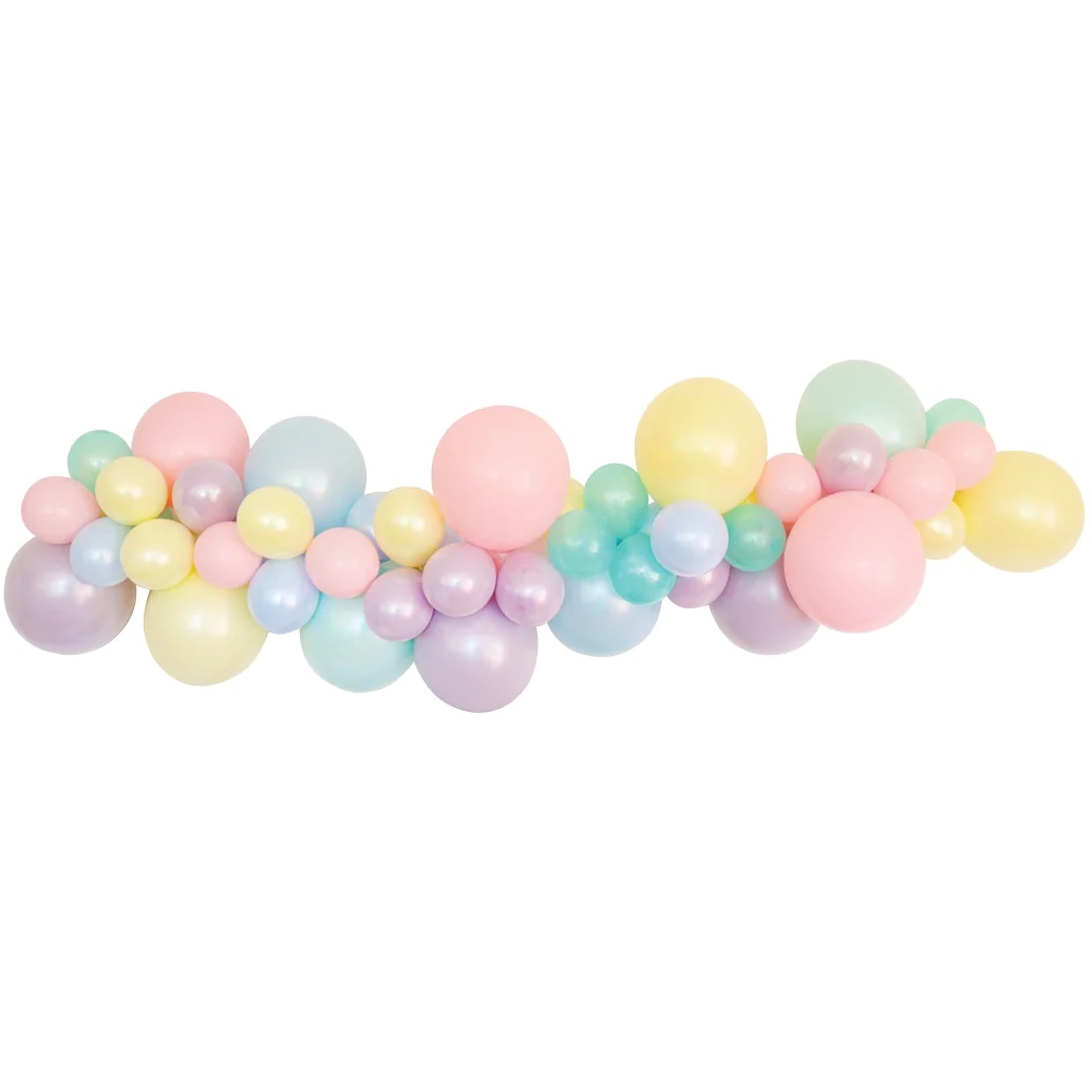 Pastel Balloon Garland Kit - Party Splendour Pastel Balloon Garland Kit - Party Splendour