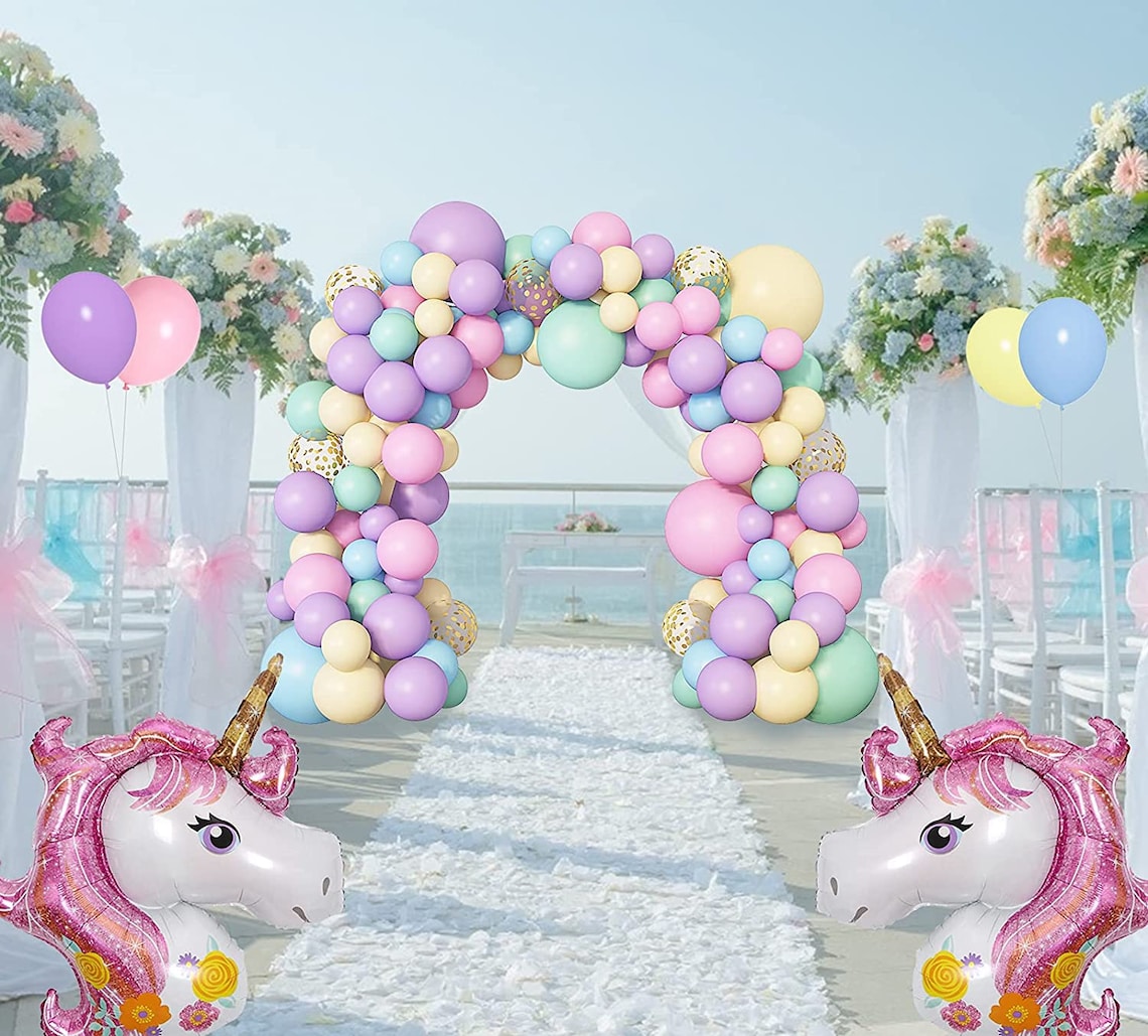 Pastel Balloon Arch, Balloon Arch Garland Kit - Etsy