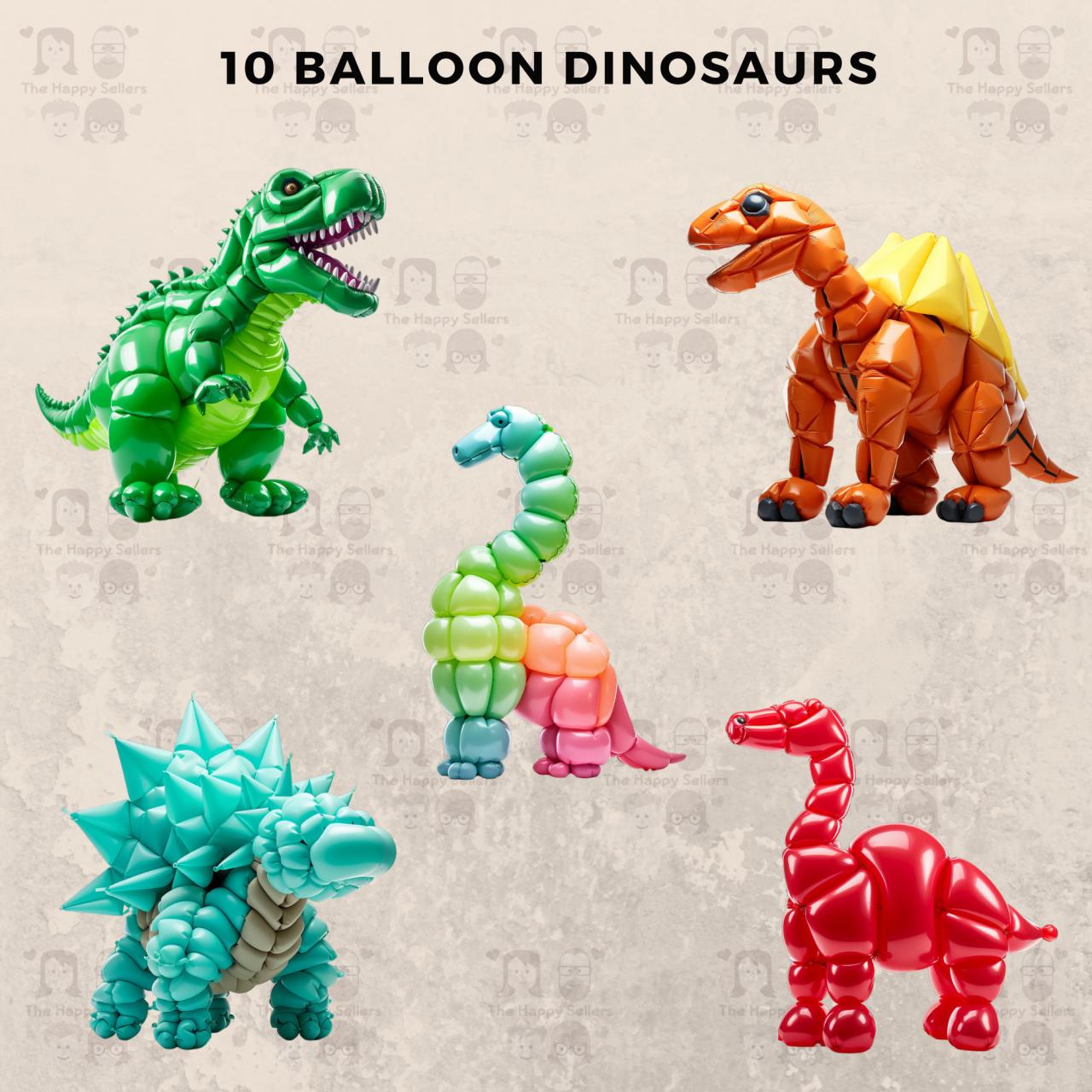 10 Balloon Dinosaurs Clipart Pack INSTANT DOWNLOAD 10 Balloon Dinosaur ... 10 Balloon Dinosaurs Clipart Pack INSTANT DOWNLOAD 10 Balloon Dinosaur ...